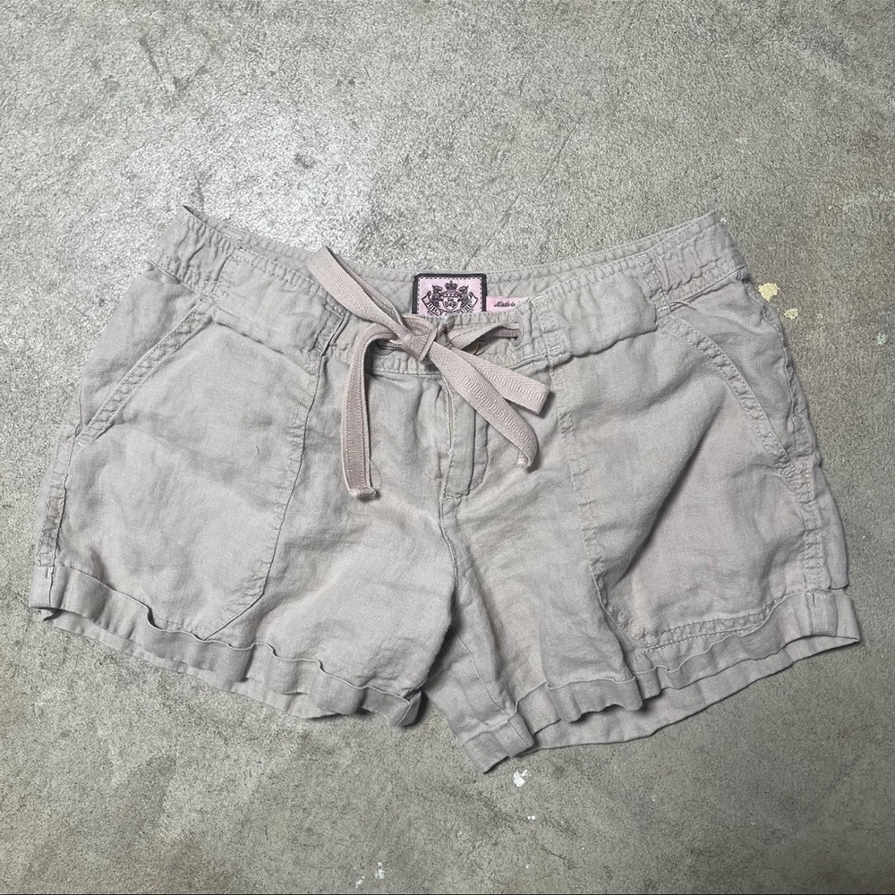 Y2K JUICY COUTURE Women’s XS/S Beige Summer Short